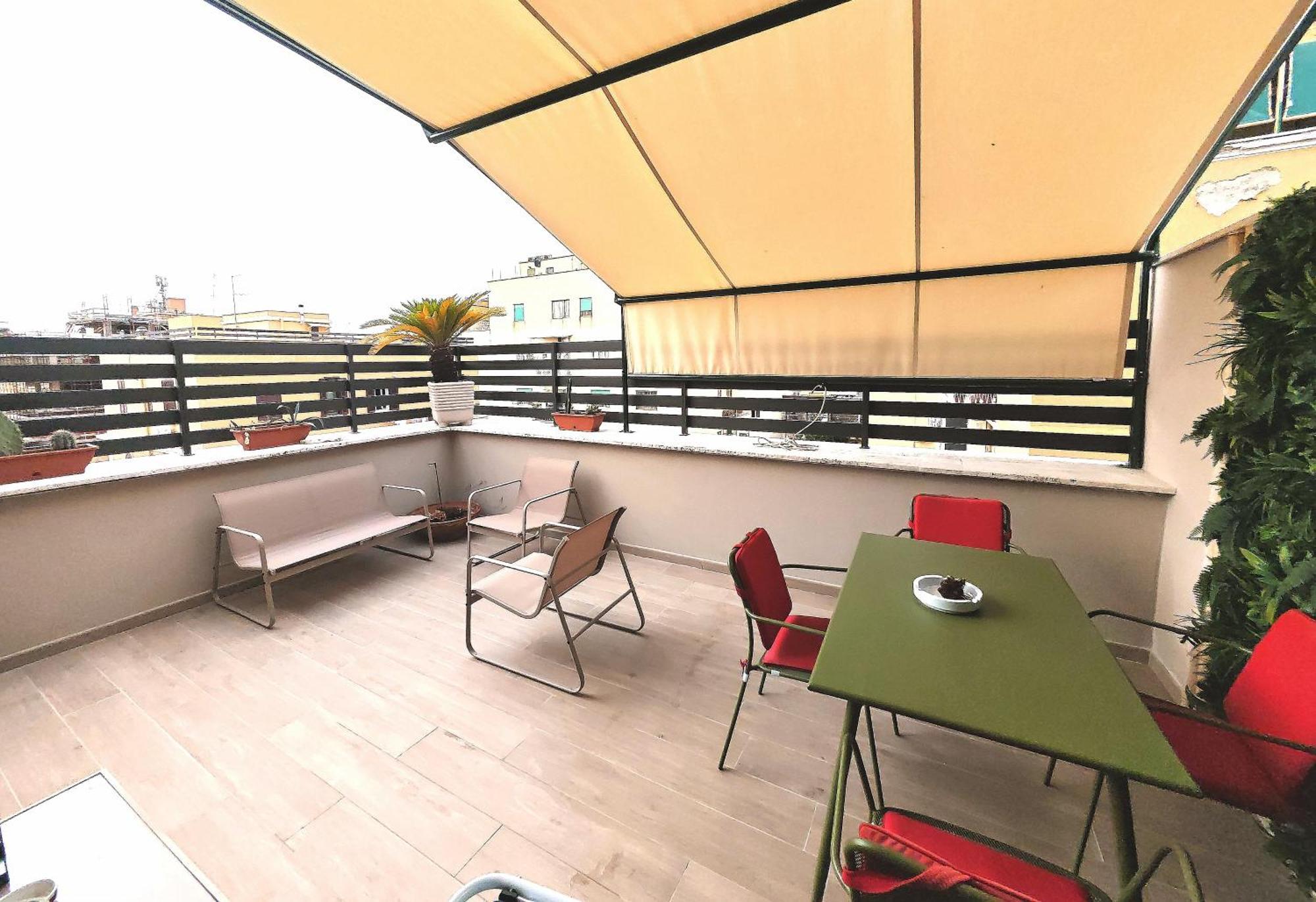 Апартаменты Attico Urbano Terrazza Su Roma Metro A Cornelia Экстерьер фото