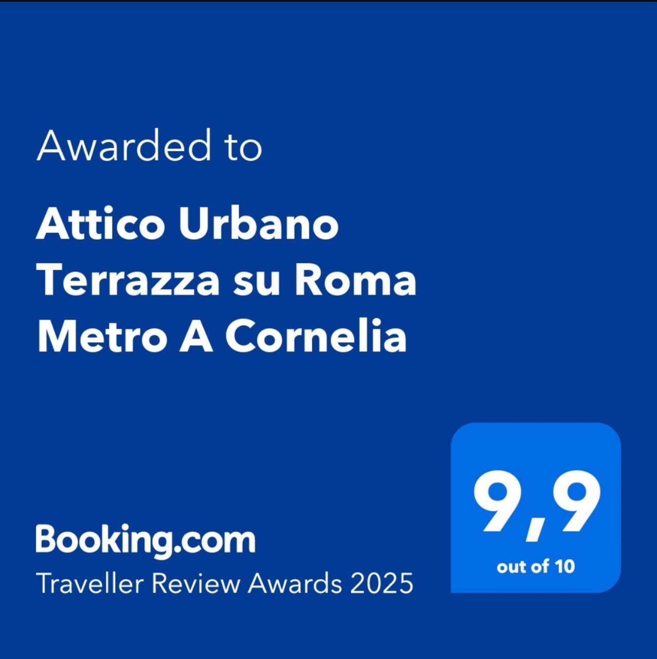 Апартаменты Attico Urbano Terrazza Su Roma Metro A Cornelia Экстерьер фото